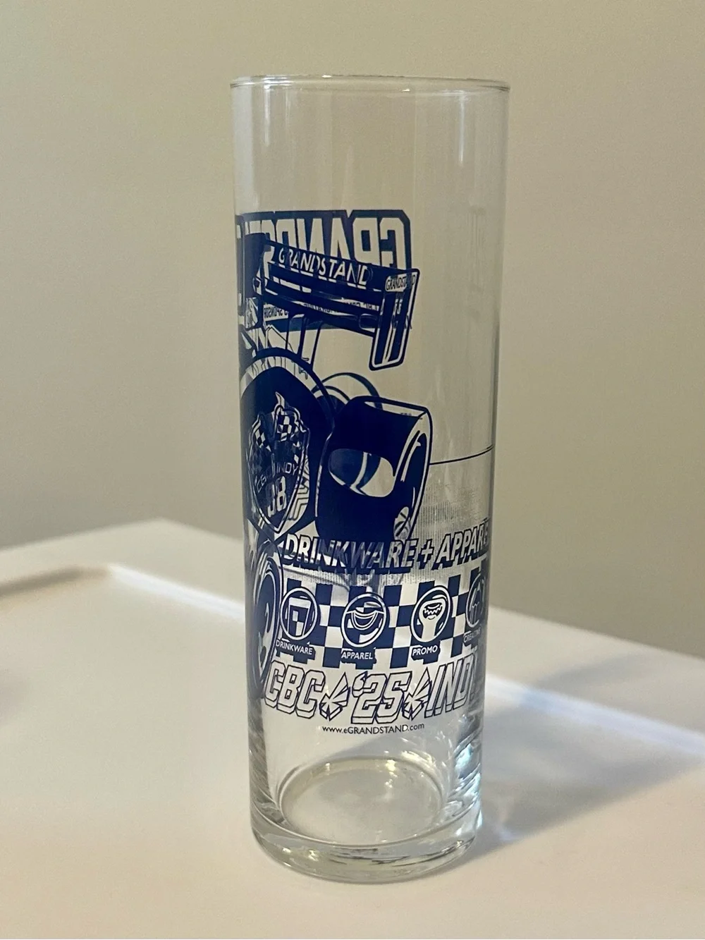 CBC Racecar Highball Glass